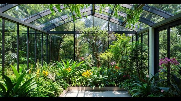 10 avantages d'une serre en verre pour embellir votre jardin